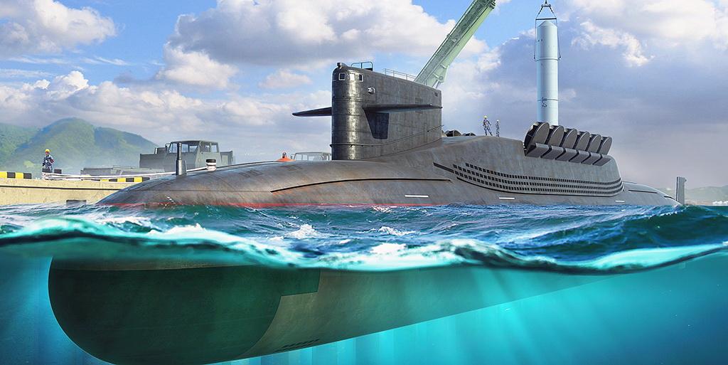 PLAN Type 094 Jin Class SSBN PLAN Type 094 Jin Class SSBN von HobbyBoss