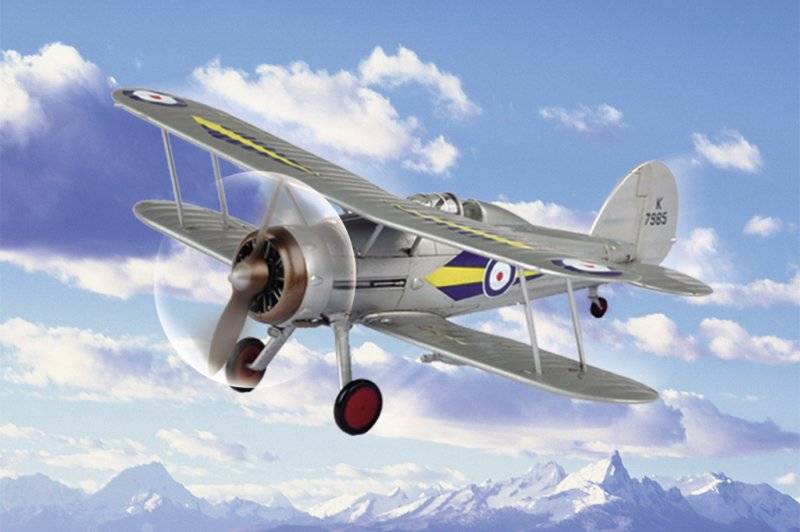 RAF Gladiator von HobbyBoss