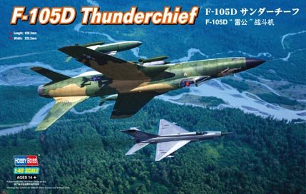 Republic F-105D Thunderchief von HobbyBoss
