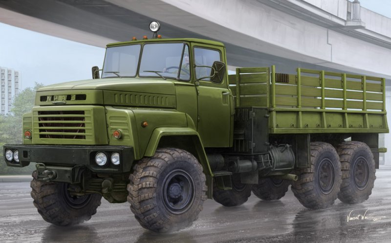 Russian KrAZ-260 Cargo Truck von HobbyBoss