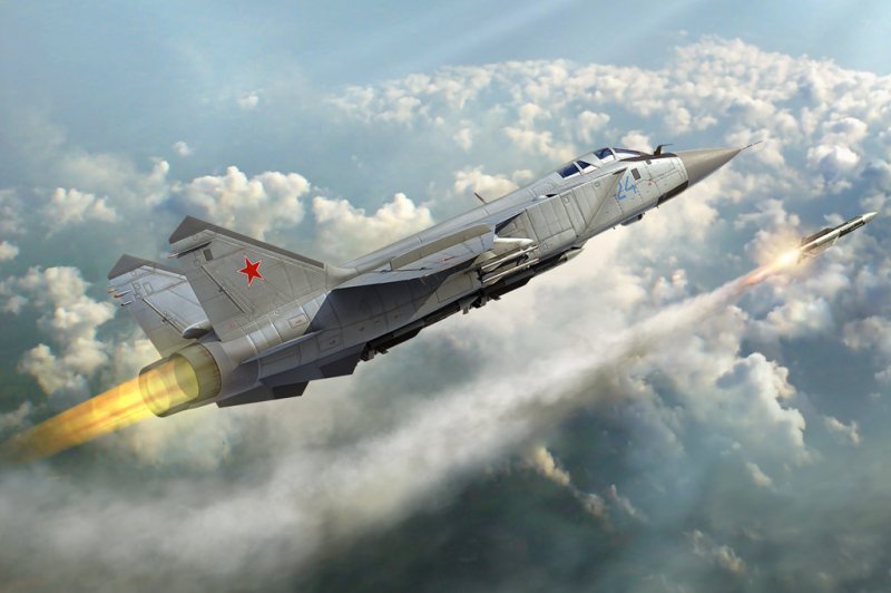 Russian MiG-31 Foxhound von HobbyBoss
