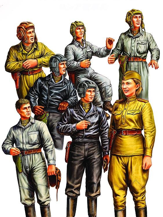 Russian Tank Crew Russian Tank Crew von HobbyBoss