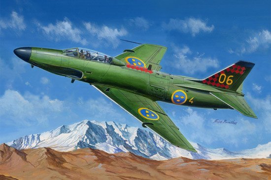 SAAB J-32B/E Lansen SAAB J-32B/E Lansen von HobbyBoss