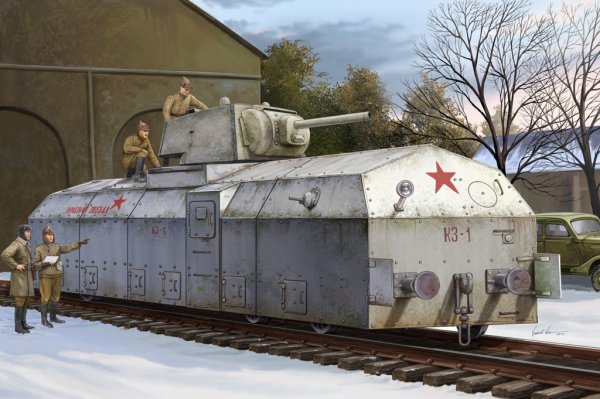 Soviet Armoured Train von HobbyBoss