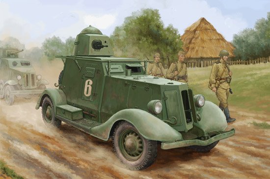 Soviet BA-20 Armored Car Mod.1937 von HobbyBoss