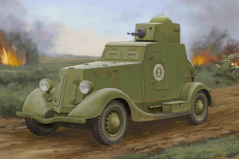 Soviet BA-20 Armored Car Mod.1939 von HobbyBoss