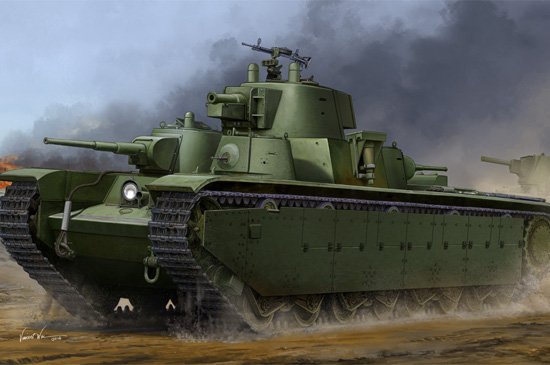 Soviet T-35 Heavy Tank-Late von HobbyBoss