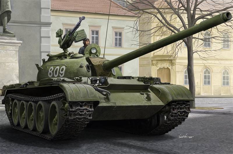 Soviet T-54 Medium Tank von HobbyBoss