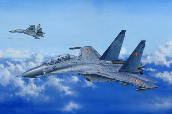 Su-30MKK Flanker G von HobbyBoss