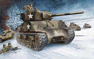 U.S M4A3   (76W)  TANK von HobbyBoss