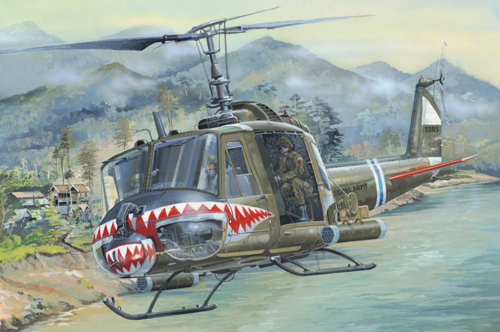 UH-1 Huey B UH-1 Huey B von HobbyBoss