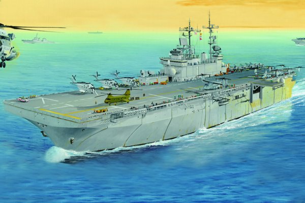 USS Wasp LHD-1 von HobbyBoss