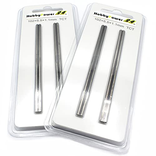 4x HARTMETALL HM Hobelmesser Wendemesser Messer länge 102mm für Hobel Elektrohobel AEG ATLAS-COPCO EH102 / HB750 / HBE800 4x HARTMETALL HM Hobelmesser Wendemesser Messer länge 102mm für Hobel Elektrohobel AEG ATLAS-COPCO EH102 / HB750 / HBE800 von HobbyPower24
