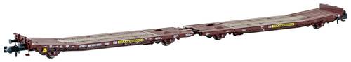 Hobbytrain H23784 N Doppelflachwagen TWA 800A Laadks der DB/TWA von Hobbytrain