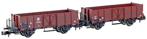 Hobbytrain H24351 N 2er-Set offene Güterwagen L6 der SBB von Hobbytrain