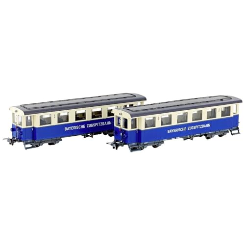 Hobbytrain H43107 H0 2er-Set Zugspitzbahn Personenwagen von Hobbytrain