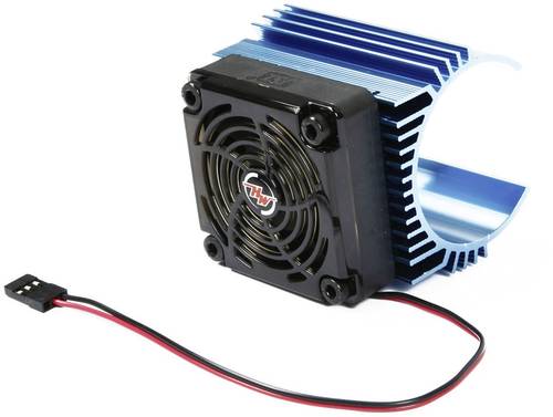 Hobbywing Motor-Kühlkörper mit Ventilator 60mm Ventilatorposition: mittig sitzend Passend für Mod Hobbywing Motor-Kühlkörper mit Ventilator 60mm Ventilatorposition: mittig sitzend Passend für Mod von Hobbywing