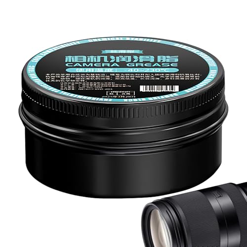 Hobngmuc Camera Helicoid-Fett - 30g Objektivschmiermittel - Ruckelfreies Rostschützendes Schmiermittel Für Kameraverschlüsse Fotografiezubehör Fotobegeisterte Frauen Hobngmuc Camera Helicoid-Fett - 30g Objektivschmiermittel - Ruckelfreies Rostschützendes Schmiermittel Für Kameraverschlüsse Fotografiezubehör Fotobegeisterte Frauen von Hobngmuc