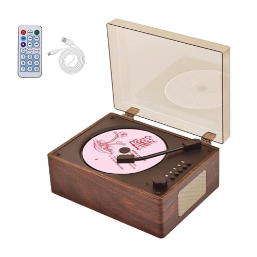 Tragbar CD Player, HiFi-Sound-Lautsprecher, Bluetooth 5.3, mit Fernbedienung, Staubschutz, Wiederaufladbarer CD-Player unterstützt AUX/USB-Anschluss für Zuhause, Auto, Geschenk Tragbar CD Player, HiFi-Sound-Lautsprecher, Bluetooth 5.3, mit Fernbedienung, Staubschutz, Wiederaufladbarer CD-Player unterstützt AUX/USB-Anschluss für Zuhause, Auto, Geschenk von Hocomay
