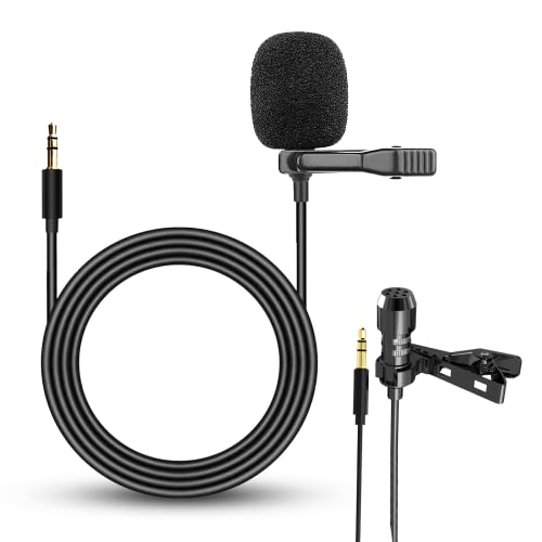 Hodozzy Auto Mikrofon für Autoradio 3,5 mm Plug and Play, Auto Externes Mikrofon Autoradio, Universelles Tragbares 5ft Lavalier Clip Mikrofon für Fahrzeugkopfeinheit Hodozzy Auto Mikrofon für Autoradio 3,5 mm Plug and Play, Auto Externes Mikrofon Autoradio, Universelles Tragbares 5ft Lavalier Clip Mikrofon für Fahrzeugkopfeinheit von Hodozzy
