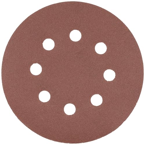 HÖGERT TECHNIK – Schleifscheiben 125 mm Körnung 180 mit Klettverschluss, 11 Löchern, Aluminiumoxid, für Holz, Metall, Lack, Exzenterschleifer, staubabsaugfähig, 5er Set HÖGERT TECHNIK – Schleifscheiben 125 mm Körnung 180 mit Klettverschluss, 11 Löchern, Aluminiumoxid, für Holz, Metall, Lack, Exzenterschleifer, staubabsaugfähig, 5er Set von Högert Technik