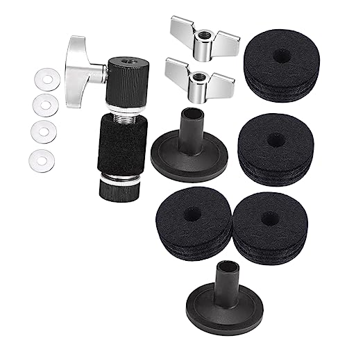 Hoement 1 Set Drum Filzpolster, Drum Kit Zubehör, Kupplungsdichtung, Becken Metallscheibe, Trommel Beckenkupplung, Eva Pads, Becken Ersatzzubehör, Becken Eva Pad, Trommel Rutschfeste Hoement 1 Set Drum Filzpolster, Drum Kit Zubehör, Kupplungsdichtung, Becken Metallscheibe, Trommel Beckenkupplung, Eva Pads, Becken Ersatzzubehör, Becken Eva Pad, Trommel Rutschfeste von Hoement