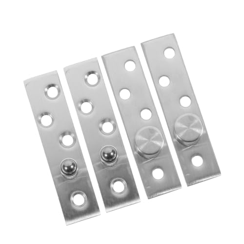 Hoement 2er-Pack Edelstahl-Drehscharniere versteckte Türscharniere 360-Grad-Drehung passgenau für Schranktüren Hoement 2er-Pack Edelstahl-Drehscharniere versteckte Türscharniere 360-Grad-Drehung passgenau für Schranktüren von Hoement