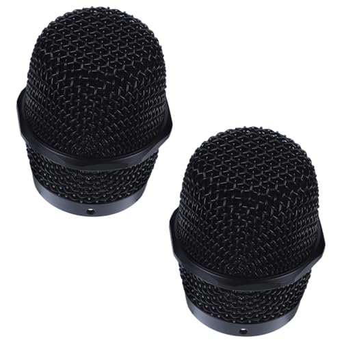 Hoement 2 Stück Drahtloses Mikrofon Stahl Netzwerk Mikrofon Mesh Grill Mikrofon Grillkopf Metall Mikrofonkopf Mikrofonschutz Mikrofon Metallgitter Mikrofon Metallkopf Mikrofongrill Hoement 2 Stück Drahtloses Mikrofon Stahl Netzwerk Mikrofon Mesh Grill Mikrofon Grillkopf Metall Mikrofonkopf Mikrofonschutz Mikrofon Metallgitter Mikrofon Metallkopf Mikrofongrill von Hoement