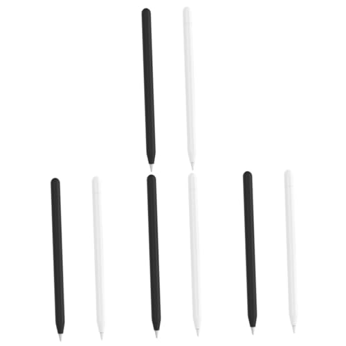 Hoement 8 STK Stiftetui Aus Silikon Bleistiftabdeckung Bleistift 2 Schutzhülle Stifthalter Bleistifthüllen Eingabestift Für Tablet Digitale Stifthülle Tablet-Bleistift-Schild Kieselgel von Hoement