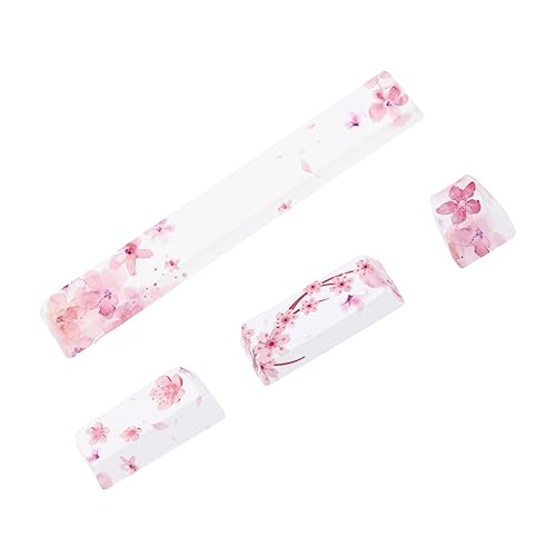 Hoement Tastenkappen Für Mechanische Tastaturen 4er-Pack Ersatz-tastenkappen Tastenkappen Farbsublimation Für Farbiges Tastaturzubehör Hoement Tastenkappen Für Mechanische Tastaturen 4er-Pack Ersatz-tastenkappen Tastenkappen Farbsublimation Für Farbiges Tastaturzubehör von Hoement