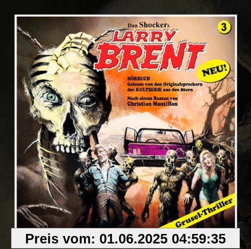 Larry Brent-die Zombie-Insekten (3xcd) von Hörbuch