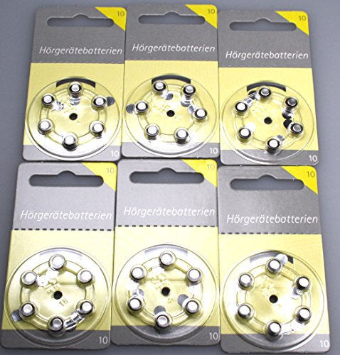 Hörgeräte Batterien Größe 10er 36 Stück Hörgeräte Batterien Größe 10er 36 Stück von Hörex Basic