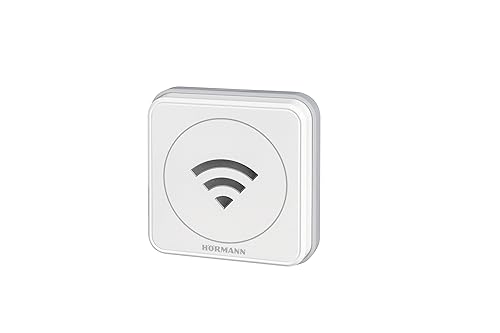 Hörmann WLAN-Gateway inklusive Adapter (für Garagentore, 24 V, Weiß, zahlreiche Funktionen, Smart Home) 4510910 von Hörmann