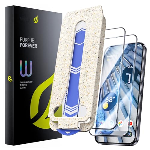 Hoerrye für Google Pixel 9 Pro XL für Panzerglas - [unterstützt Fingerabdruck-ID] Schutzfolie, HD Klar gehärtetes Glas, 2 Stück von Hoerrye