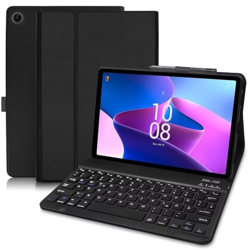 Hofsos Hülle mit Tastatur für Lenovo Tab M10 Plus (3. Gen) 10.6 Zoll von Hofsos