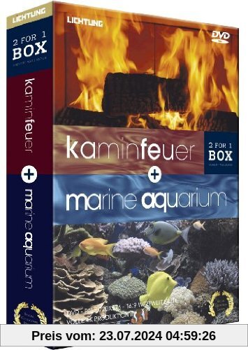 Kaminfeuer + Marine Aquarium (2 DVDs) [Special Collector's Edition] von Hogerzeil, Timm Hendrik