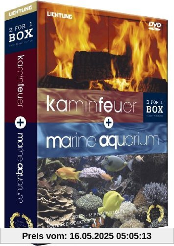 Kaminfeuer + Marine Aquarium (2 DVDs) [Special Collector's Edition] von Hogerzeil, Timm Hendrik