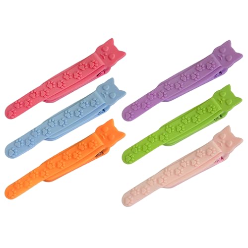 Hogvinnatil Silikon Lesezeichen, süße Lesezeichen - Cat Paw Book Marker zum Lesen,6x Silicon -Seitenhalter -Clip für Buchliebhaber, niedliche -Lesezeichen Lesen Accessoires Seitenmarkierungen Hogvinnatil Silikon Lesezeichen, süße Lesezeichen - Cat Paw Book Marker zum Lesen,6x Silicon -Seitenhalter -Clip für Buchliebhaber, niedliche -Lesezeichen Lesen Accessoires Seitenmarkierungen von Hogvinnatil