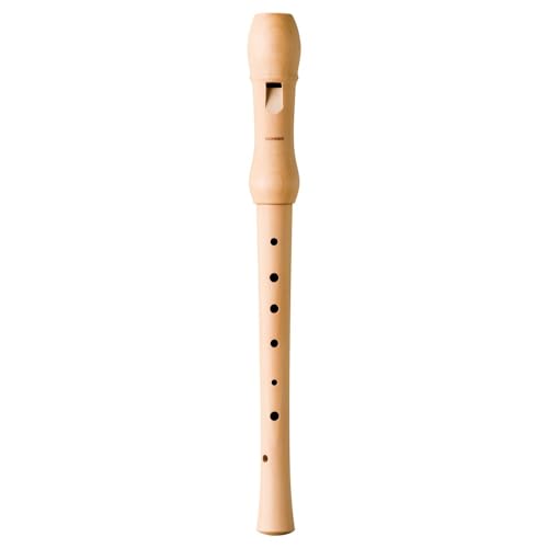 HOHNER HOB9565 Musica Line German Recorder Two Pieces Pear Wood Light von Hohner