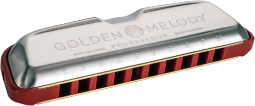 HOHNER Mundharmonika, Golden Melody Progressive, C von Hohner