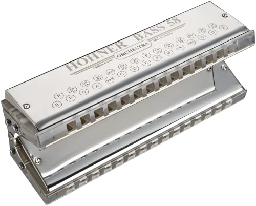 HOHNER Mundharmonika, Orchester, Bass 58, E - e1 HOHNER Mundharmonika, Orchester, Bass 58, E - e1 von Hohner