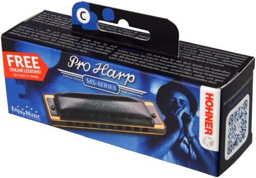 HOHNER Mundharmonika, Pro Harp MS, C von Hohner