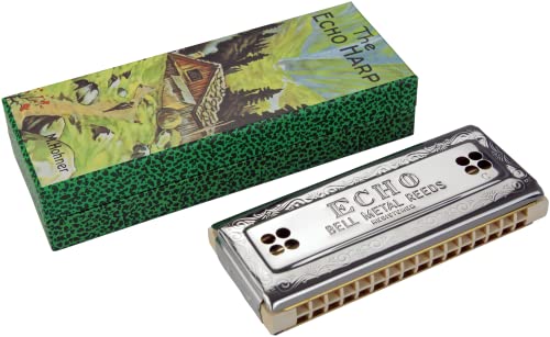 Harmonica Echo Harp 64 in Tone C/G von Hohner