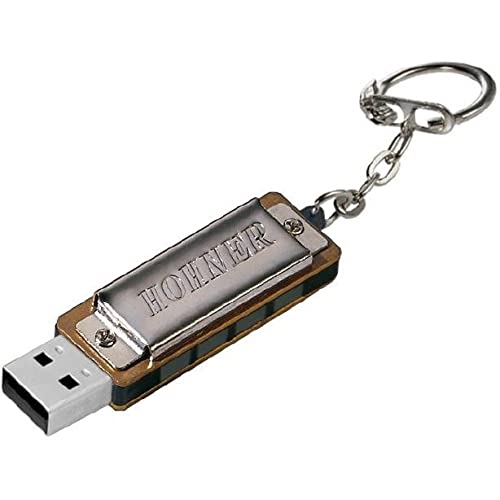 Hohner 041978, USB, Mini Harp mit Schlüsselanhänger von Hohner