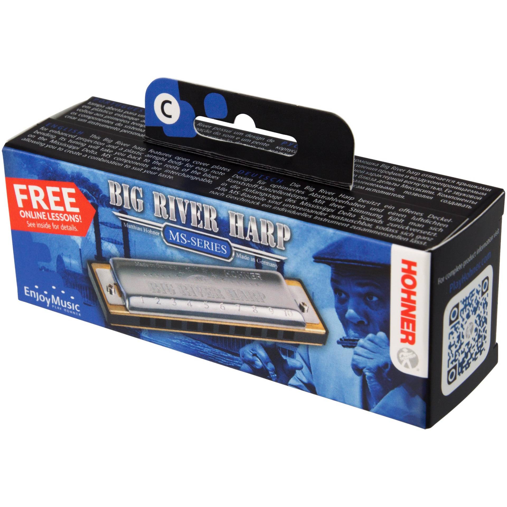 Hohner Big River Harp MS C Diatonic Harmonica Hohner Big River Harp MS C Diatonic Harmonica von Hohner