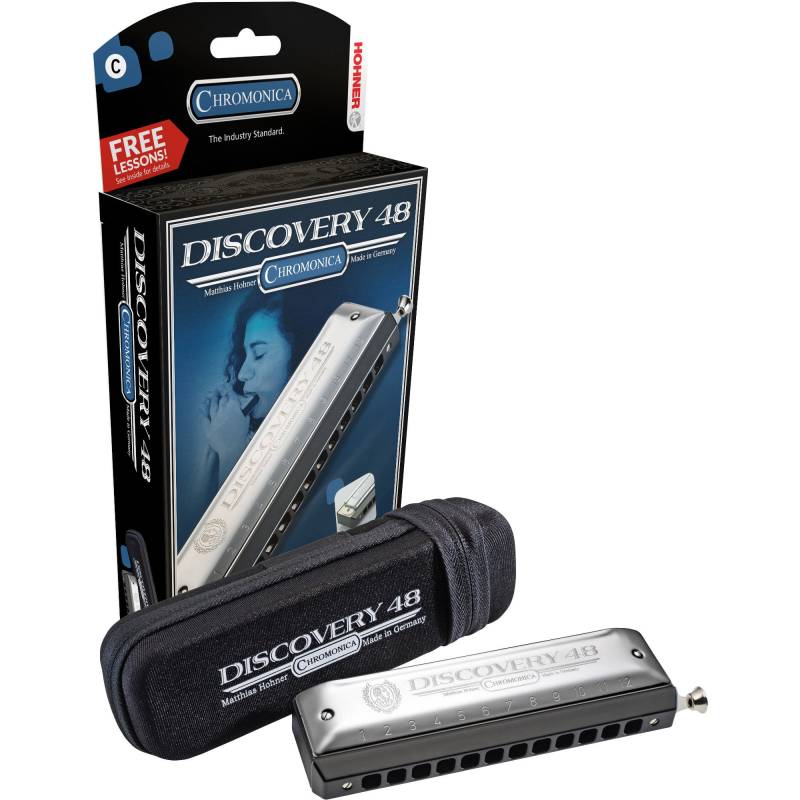 Hohner Discovery 48 C Chromatic Harmonica von Hohner