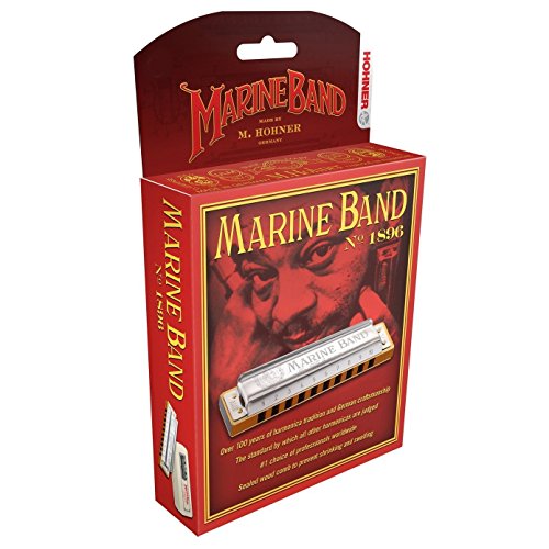 Hohner Mundharmonika Marine Band in BB von Hohner