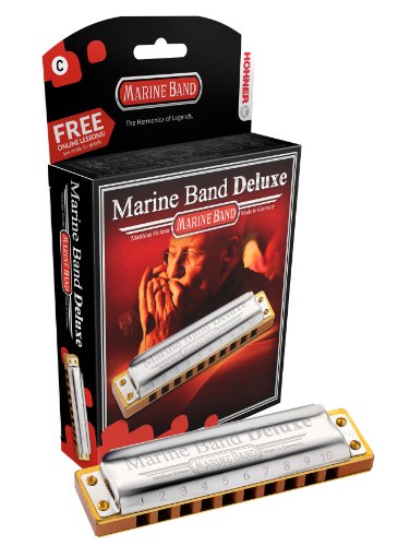 Hohner m2005bx-c # Marine Band Deluxe Mundharmonika, Key of C #/DB von Hohner