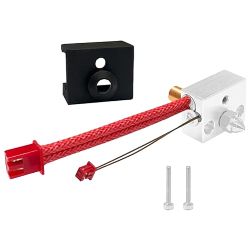Hohopeti 1 Satz Hochtemperaturdüsenkopf werkzeug Zubehör für 3D-Drucker Heizblock 3D-Drucker-Toolkit Messingdüse 3D-Drucker-Armaturen 0,4 mm Düse Chrom-Zirkonium-Kupfer Hohopeti 1 Satz Hochtemperaturdüsenkopf werkzeug Zubehör für 3D-Drucker Heizblock 3D-Drucker-Toolkit Messingdüse 3D-Drucker-Armaturen 0,4 mm Düse Chrom-Zirkonium-Kupfer von Hohopeti