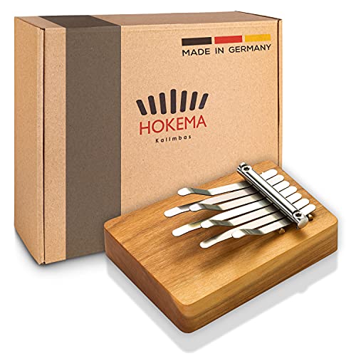 Hokema Kalimba B7 - Das Original handgefertigt in Deutschland - Daumenklavier - Leicht zu lernendes Musikinstrument - Perfekt für Einsteiger - Fingerklavier gleichermaßen für Kinder und Profis von Hokema Kalimbas